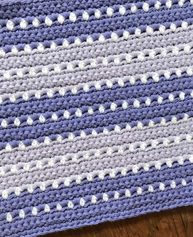 Modèle de tapis et de napperon au crochet Modèle facile Fils volumineux Tapis et napperon Denver Deborah O'Leary Patterns En anglais uniquement image 6