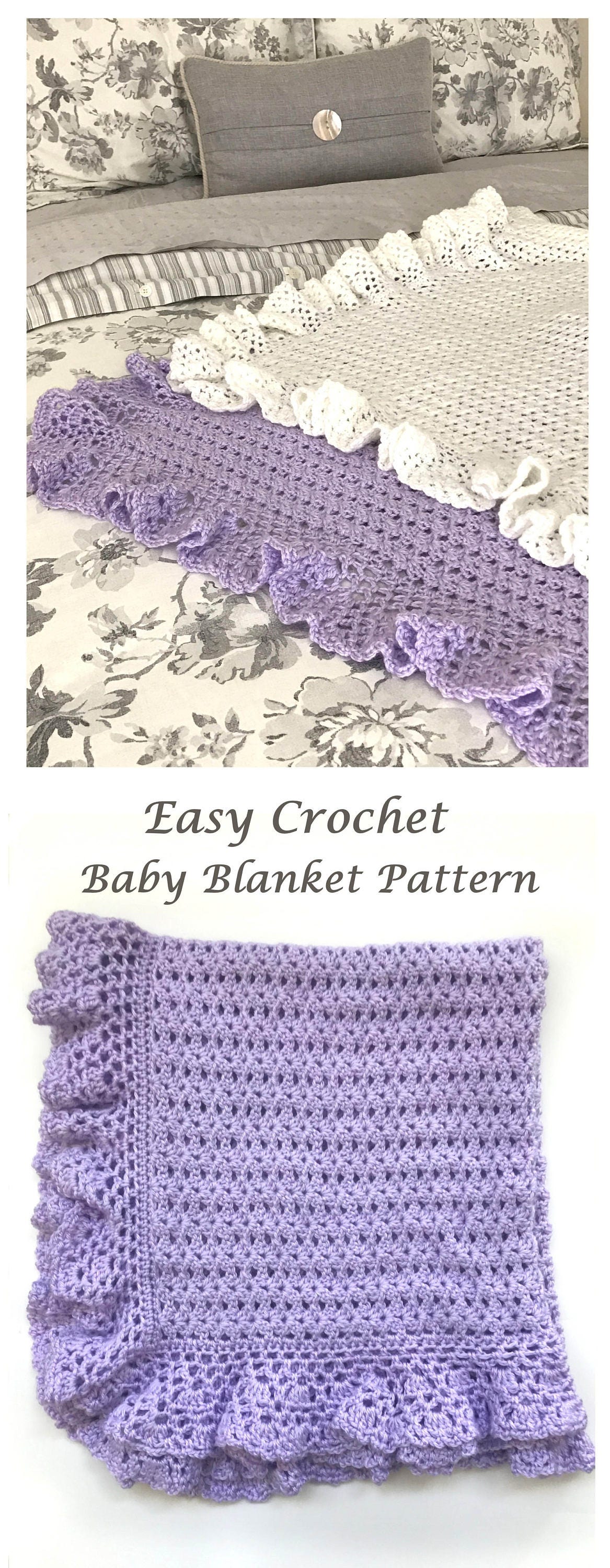 Crochet Baby Blanket Pattern Baby Blanket Pattern Crochet Etsy