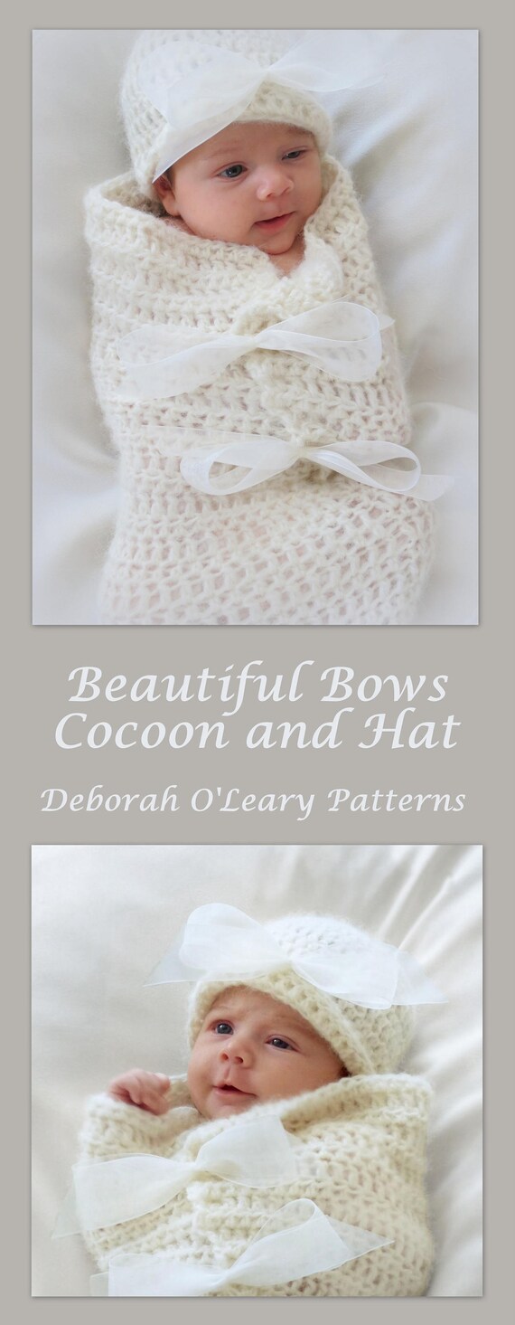 Crochet Baby Cocoon And Hat Pattern Newborn Photo Prop Etsy Crochet Baby Cocoon And Hat Pattern Newborn Photo Prop Etsy