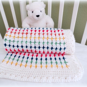 Crochet Baby Blanket Pattern Easy Patterns by Deborah O'Leary English Only image 3