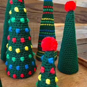 Crochet Christmas Tree Pattern Xmas Tree Pattern Easy Christmas by Deborah O'Leary Patterns English Only image 4