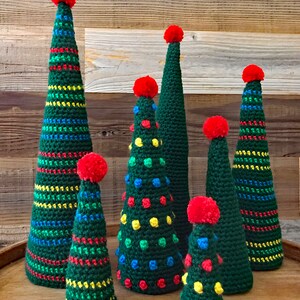 Crochet Christmas Tree Pattern Xmas Tree Pattern Easy Christmas by Deborah O'Leary Patterns English Only image 3