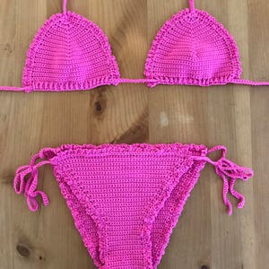 Crochet Bikini Pattern Brazilian Cut, Boho Crochet Bikini Easy Cheeky Bikini Pattern by Deborah O'Leary Patterns English Only image 6