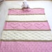 Knit Baby Blanket Pattern, Heart Baby Blanket Pattern, Easy Knitting Pattern by Deborah O'Leary