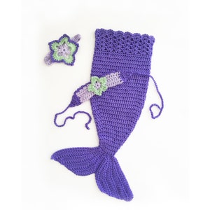 Crochet Mermaid Tail Pattern English Only image 5