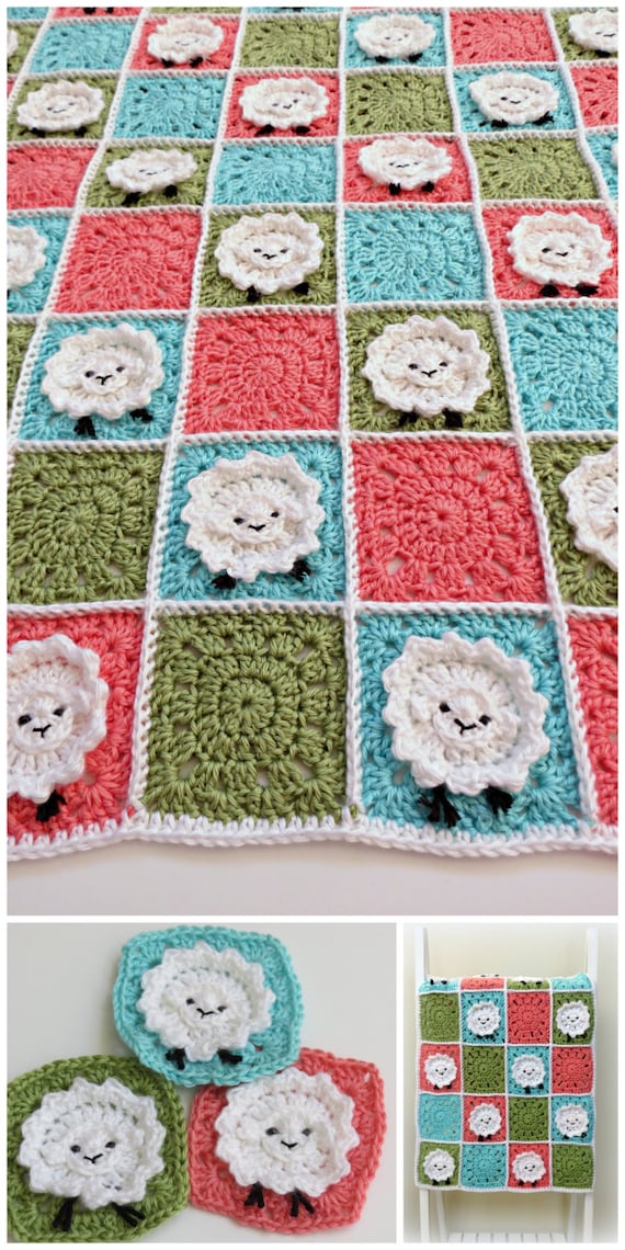 Crochet Baby Blanket Pattern Chunky Crochet Blanket Easy Crochet Pattern by  Deborah O'leary Patterns English Only 