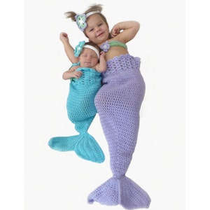 Crochet Mermaid Tail Pattern English Only image 4