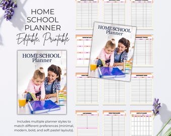 Home School Planner (Printable)