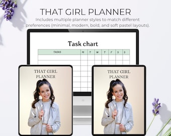 That Girl Planner: Multiple Styles (Digital)