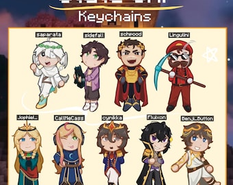 State SMP 2'' Epoxy Charms/Keychains