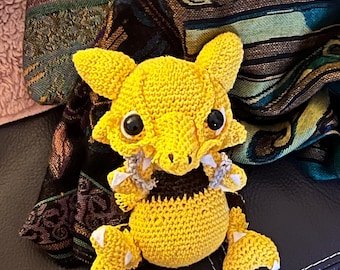 Alakazam Amigurumi - Finished Product