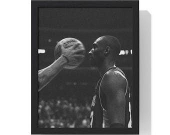 Kobe Bryant Vertical Framed Poster