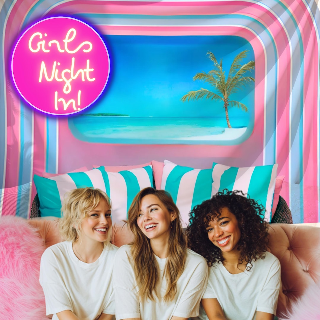 Love Island Confessional Background Sign Amor Island Backdrop Tapestry ...