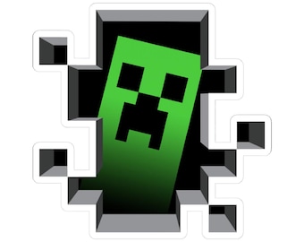 Creeper Breakthrough Sticker | Kiss-Cut Sticker