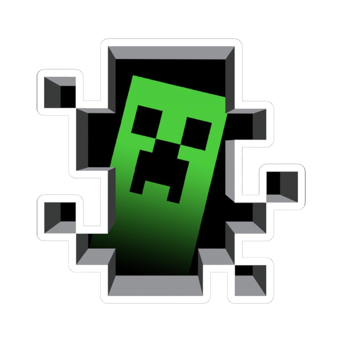 Creeper Breakthrough Sticker | Kiss-cut Sticker - Etsy
