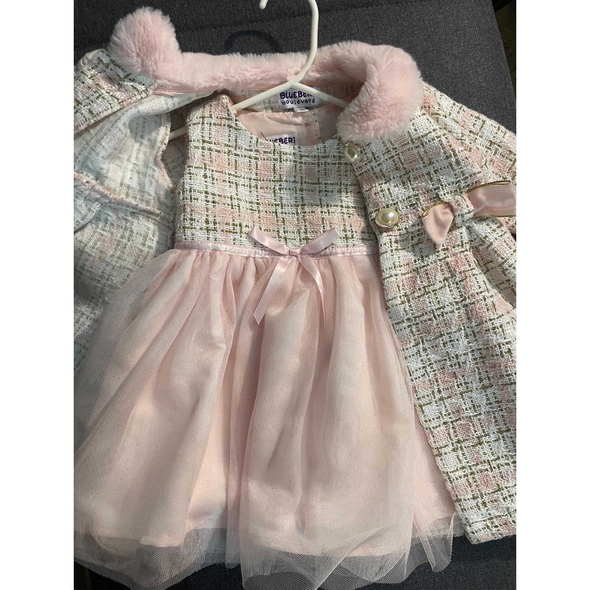 blueberi boulevard dress pink Toddler Girl Blueberi Boulevard Mesh Overlay Fit and Flare Sleeveless Dress