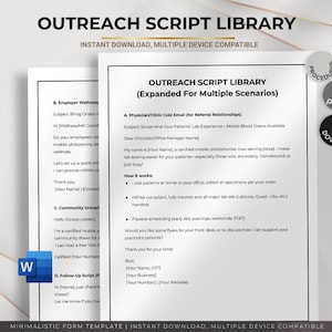 Biblioteca de guiones de divulgación para múltiples escenarios, ventas, marketing y plantillas de comunicación con el cliente