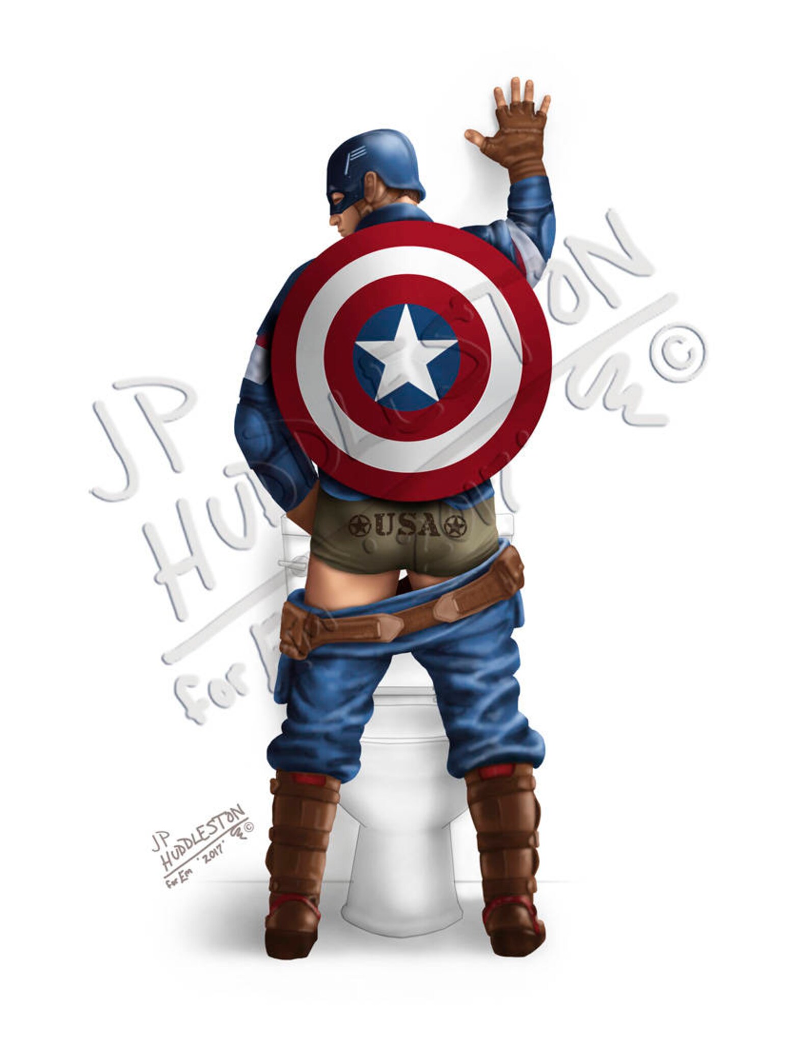 WONDER WOMAN Toilet Bathroom Peeing Aquaman Thor Hulk Pooping Etsy