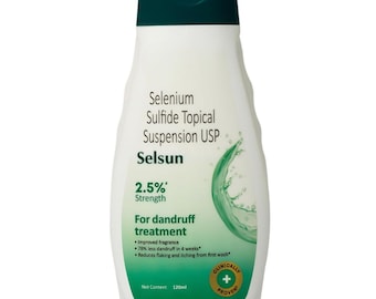 Selsun Topical Suspension Scalp Care Shampoo | 120ml Hair & Scalp Cleanser | Original Sealed Bottle