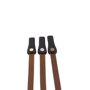 Correa de cuero de grano completo para gafas de sol y gafas graduadas. Personalizable. Fabricada en EE. UU. imagen 5