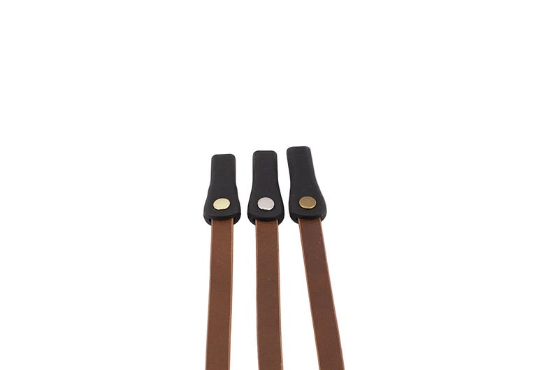 Correa de cuero de grano completo para gafas de sol y gafas graduadas. Personalizable. Fabricada en EE. UU. imagen 5