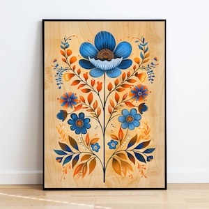 blue-floral-vintage-wall-art-printable-botanical-scandinavian-home
