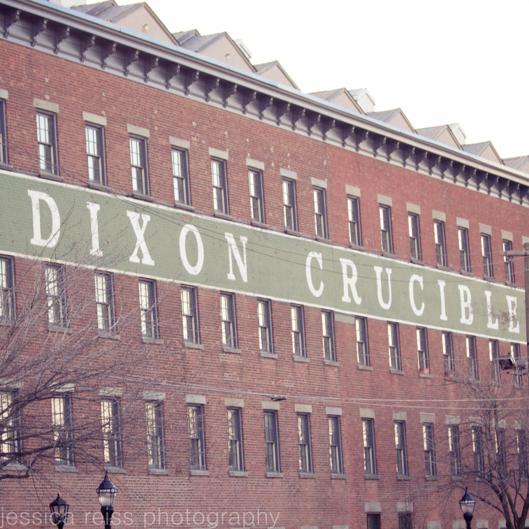 Dixon Mills Pencil Factory Art Print Industrial Rustic Photography