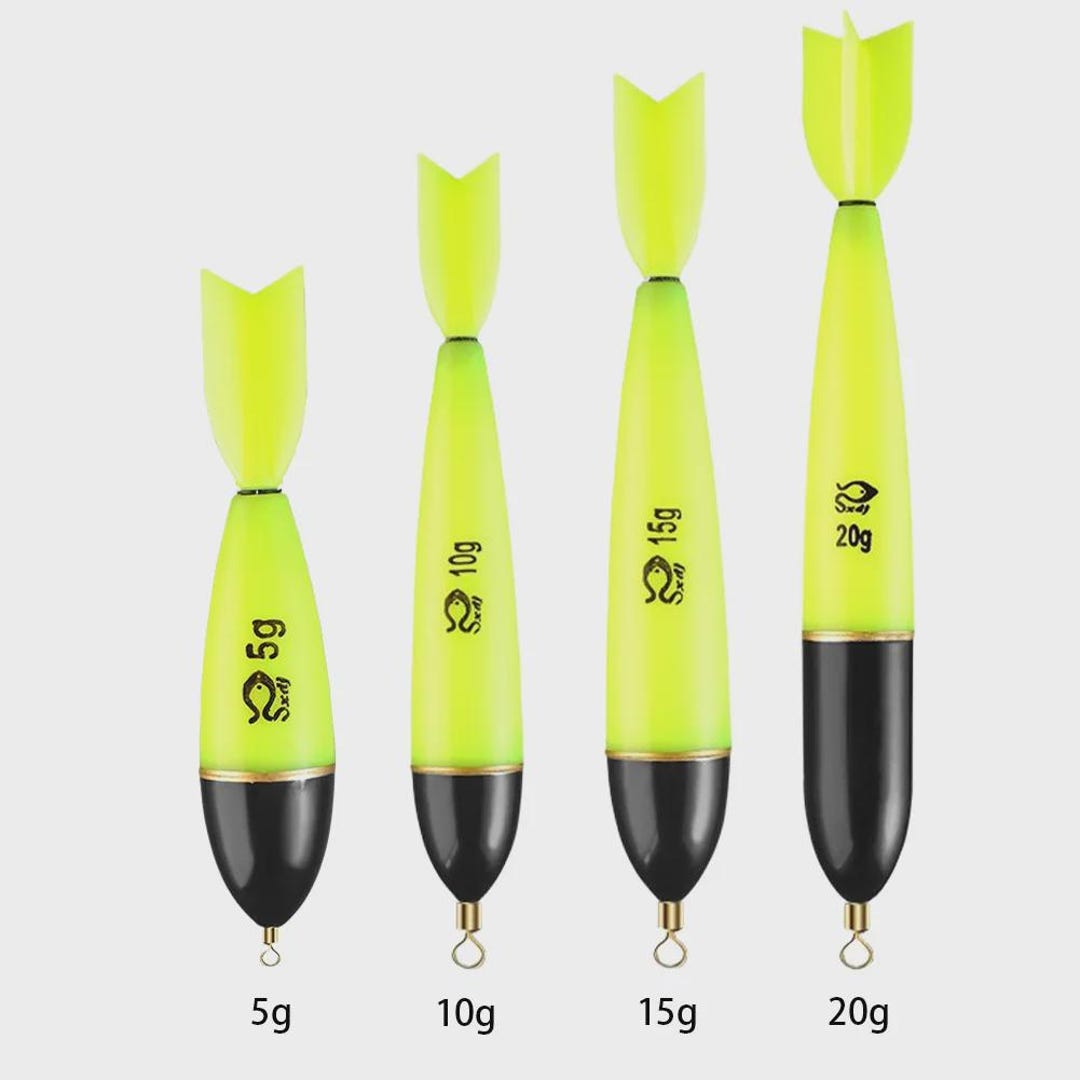 Fishing Night Float With Light Stick – Luminous Fishing Float for Sea ...