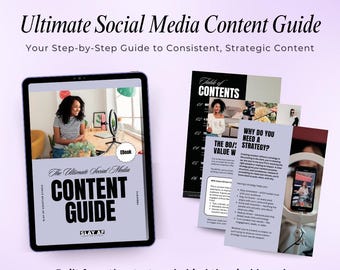 Ultimate Social Media Content Guide EBook