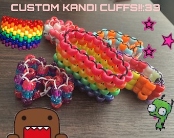 Custom kandi cuffs!!:33