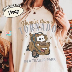 Funny Tow Mater Disneyland Shirt, Disneyland Shirt, Vacation Tee, Group Matching Shirts, Cars Birthday, Disneyworld Shirt, Family Vacation image 2