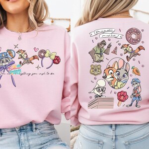 Comfort Colors Zootopia Shirt, Judy Hopps Nick Wilde Tee, Zootopia Friends Shirt, Disney Zootopia Tee, Disney Vacation Tee, 001261 image 2
