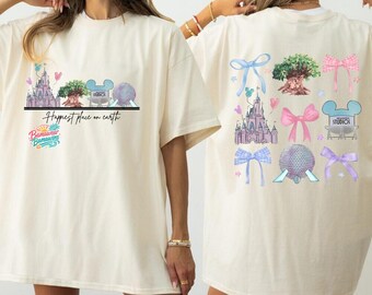 Comfort Colors Magic Kingdom Castle Tee, Happiest Place On Earth Shirt, Disneyland Birthday Girl, Family Birthday Matching