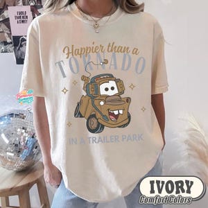 Funny Tow Mater Disneyland Shirt, Disneyland Shirt, Vacation Tee, Group Matching Shirts, Cars Birthday, Disneyworld Shirt, Family Vacation image 6