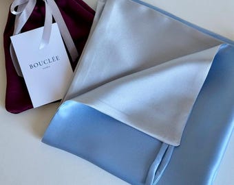 Natural Mulberry Silk Face Towel 19 Momme 100% Silk Facial Towel 40x40 cm Luxury Beauty Routine Gift Soft Silky Handmade Skincare Cloth