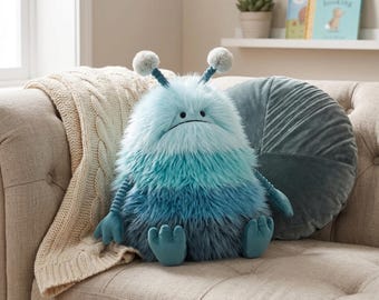Zumblebi Alien Plush Toy – Cute Space Creature Stuffed Animal, Sci-Fi Kids Buddy, Kawaii Galaxy Room Decor Gift