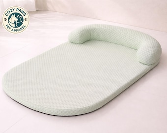 Mata chłodząca dla zwierząt | Oddychająca poduszka dla psów i kotów | Letnia ulga w upale, antypoślizgowa podstawa