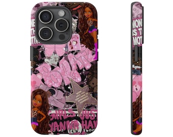 Collage bratz girl  phone case for Iphone 17, 16, 15,14,13,12,11  ,  Holiday Phone case, SamSung Galaxy S25 S24, S23,S22,S21
