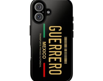 Guerrero Mexico Modern Tough Phone IP , Mexico Tough Case, Holiday Phone, SS Galaxy case