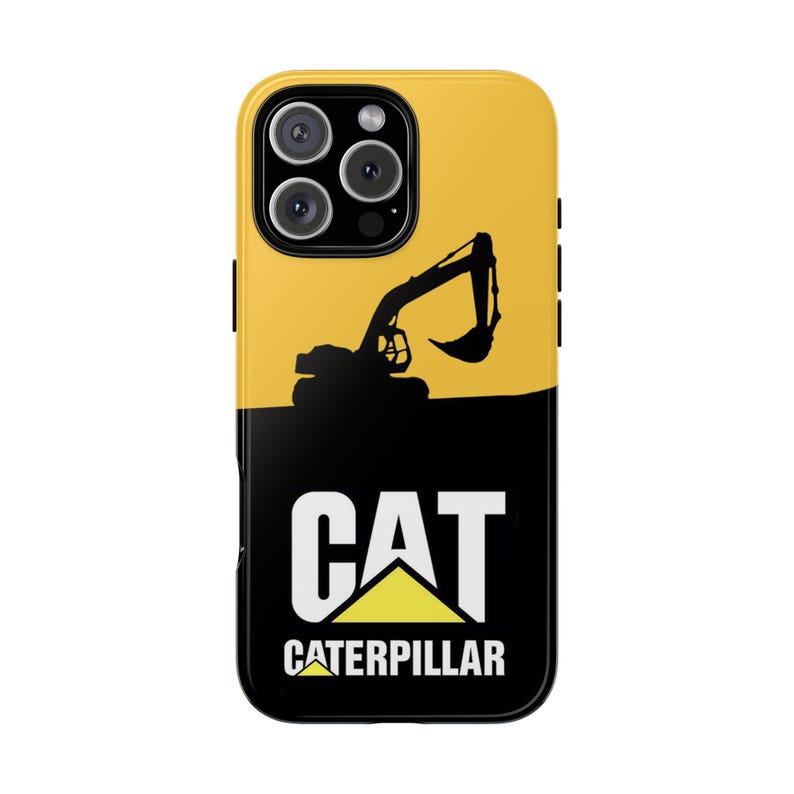 Funda vintage Caterpillar para iPhone 17, 16, 15, 14, 13, 12 y 11, Samsung S25, S24 y S21, ideal para vacaciones. imagen 2