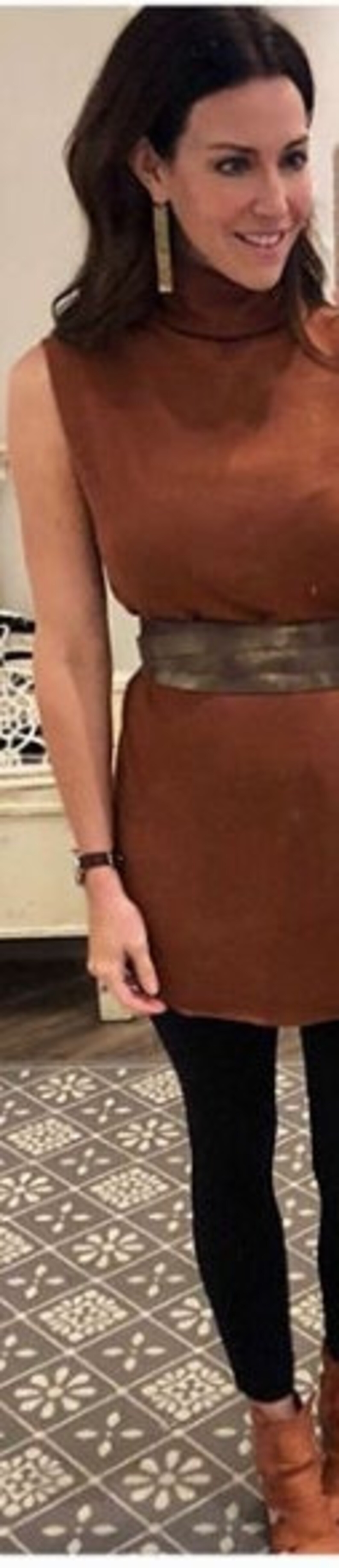 Gold Brass Bar Earrings Minimalist Geometric Jewelery Long Etsy