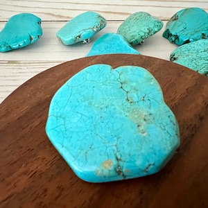 Turquoise and Rhinestone Brooch Pin, Natural Turquoise Pin, Natural Blue Stone Brooch, Southwestern Jewelry, Western Hat Pin, Coat Pin