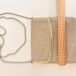 1980s Glomesh envelope shoulder bag
