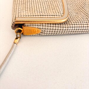 Vintage metal mesh shoulder bag