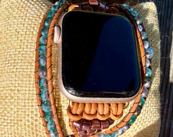 Beaded Apple Watch Band