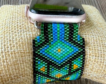Beaded Apple Watch Band