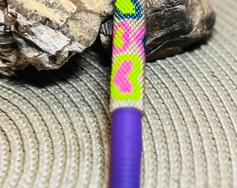 Beaded pen wrap for G2 Pen