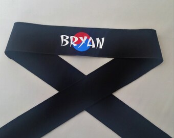 karate headband etsy