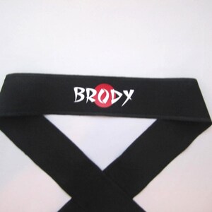 Personalized Ninja Headbands With Suns  Personalized Ninja Headband