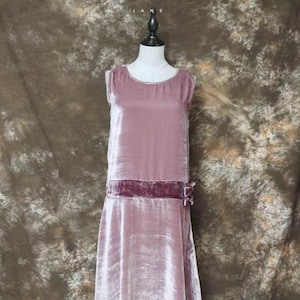 Antique 1920s Drop Waist Dress - Etsy UK